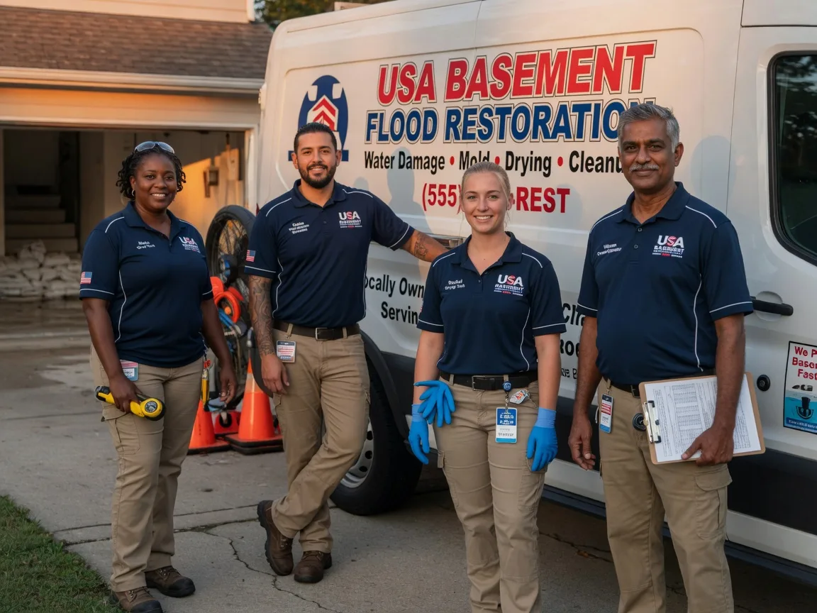 Basement Flood Cleanup company in Farmersville, TX