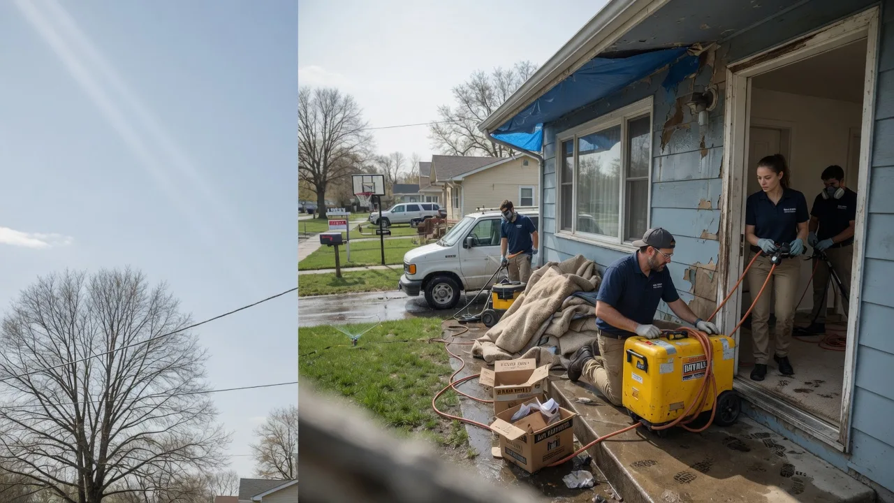 Basement Flood Cleanup in Farmersville, TX near me